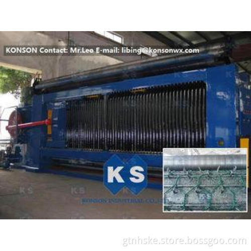 Customized Automatic Gabion Mesh Machine Hexagonal Wire Gab